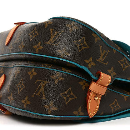 Louis Vuitton Monogram SC Flore Saumur Teal 9 of 9