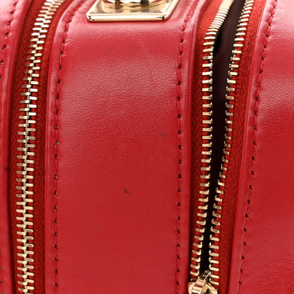 Chanel Lambskin Quilted Small Trendy CC Bowling Bag Red 13 of 13