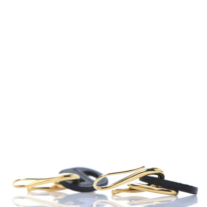 Hermes Swift O'Maillon Earrings Black 3 of 6