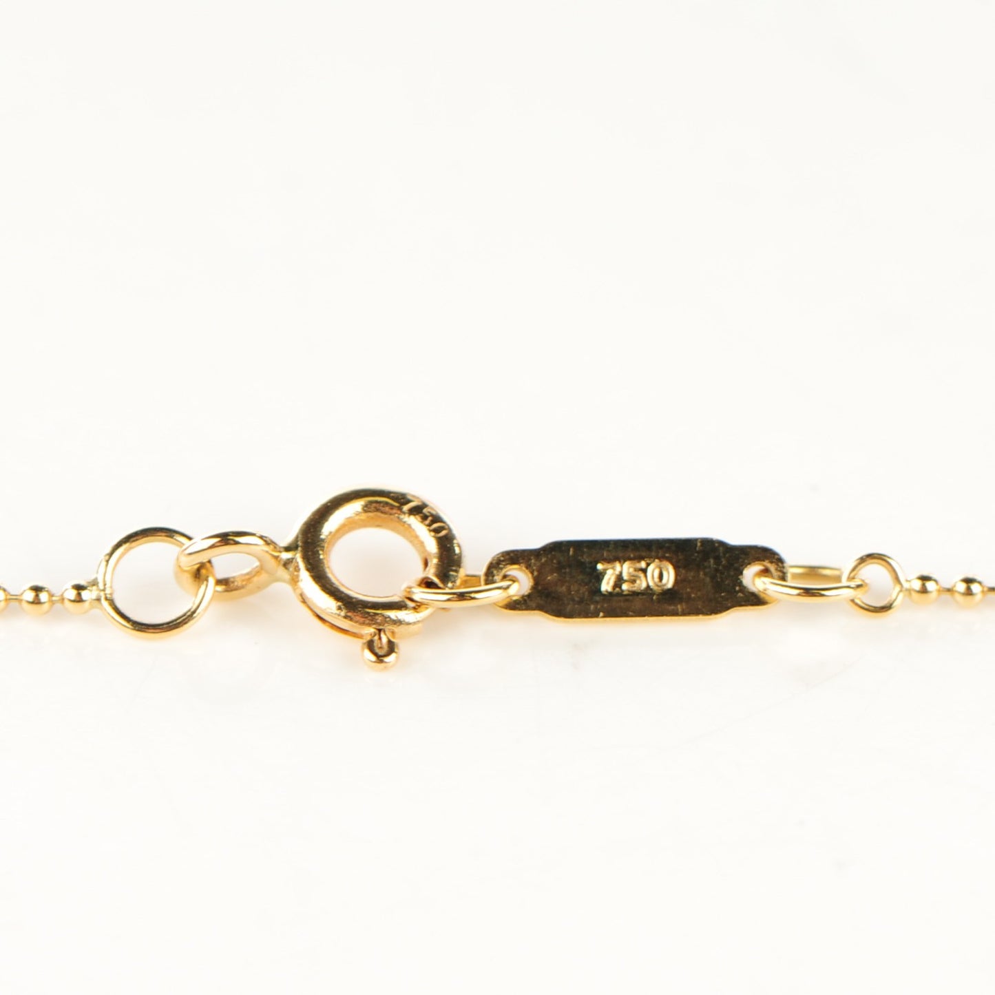18K Yellow Gold Diamond Crown Key Pendant Necklace