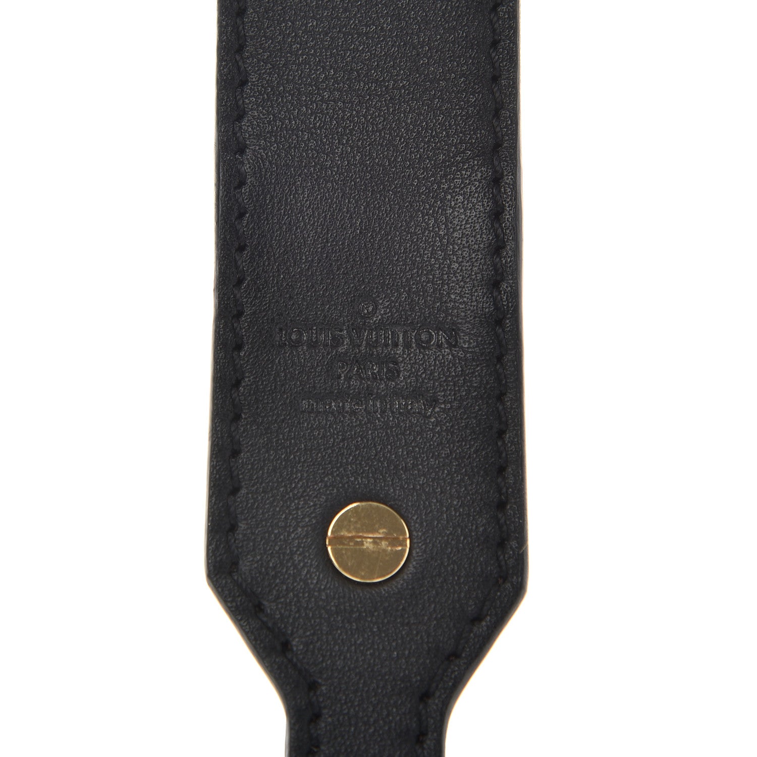 Louis Vuitton Monogram Bandouliere Shoulder Strap XL Black 3 of 5
