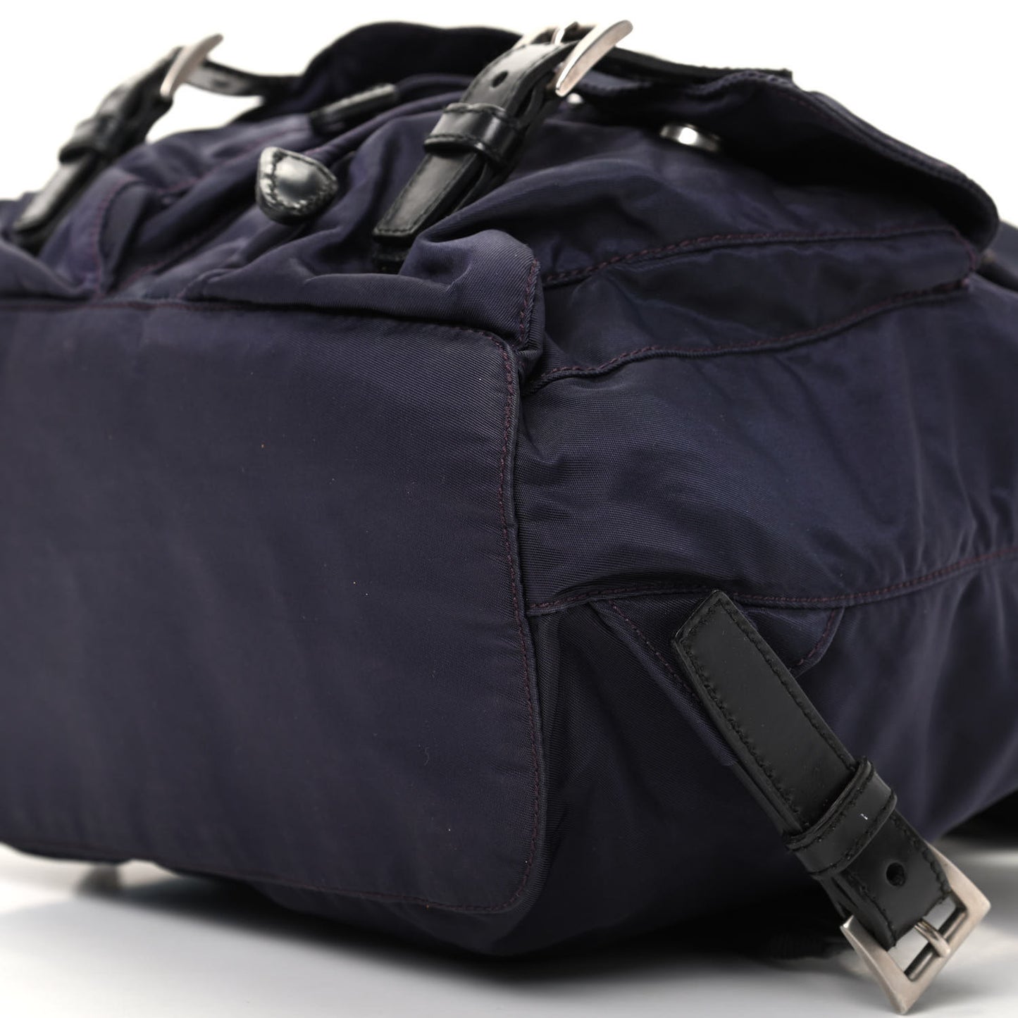 Nylon Vela Small Backpack Prugna