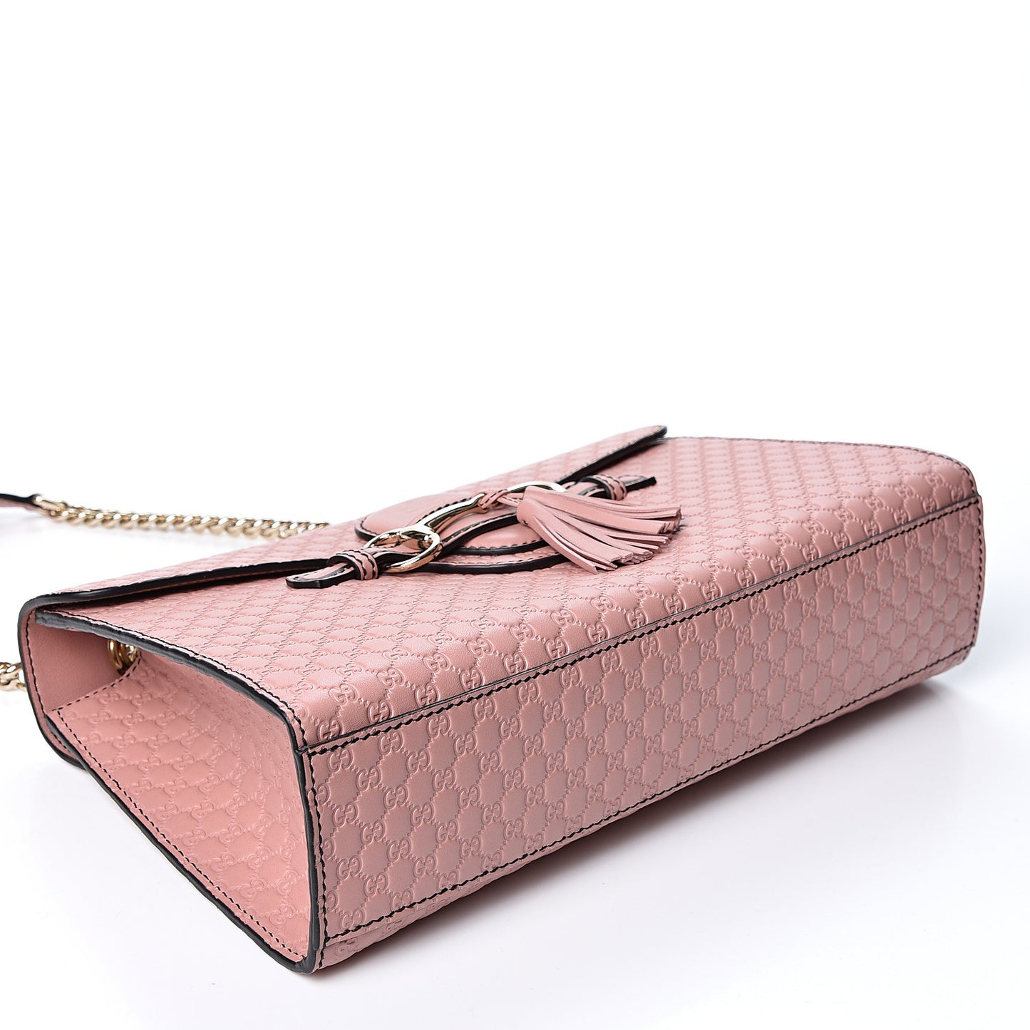 Microguccissima Medium Emily Chain Shoulder Bag Soft Pink