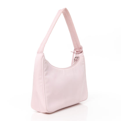 Prada Tessuto Nylon Saffiano Re-Edition 2000 Bag Alabastro 3 of 12