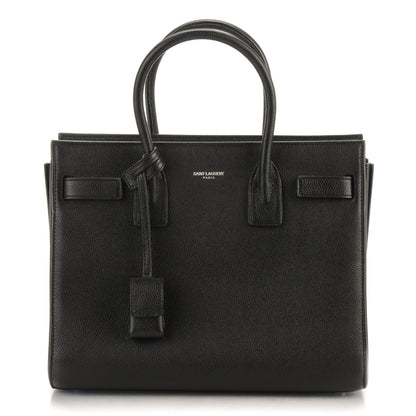 Saint Laurent Grained Calfskin Baby Sac De Jour Black 1 of 6
