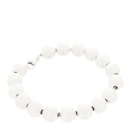 Tiffany Sterling Silver 10mm HardWear Ball Bracelet 1 of 4