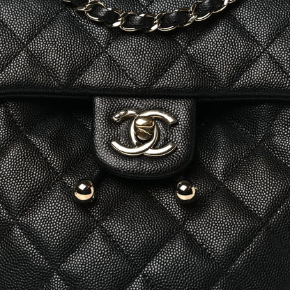 Chanel Caviar Quilted Mini Urban Spirit Backpack Black 8 of 11