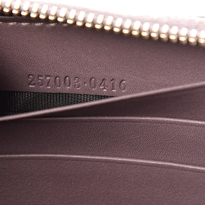 Gucci Guccissima Princy Zip Around Wallet Purple 7 of 12