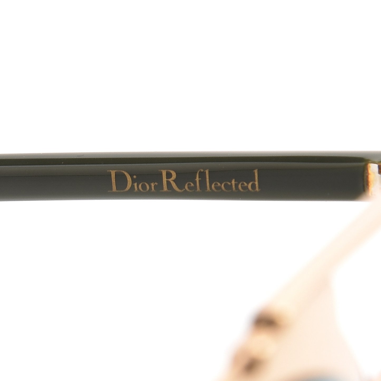 Reflected Sunglasses Gold