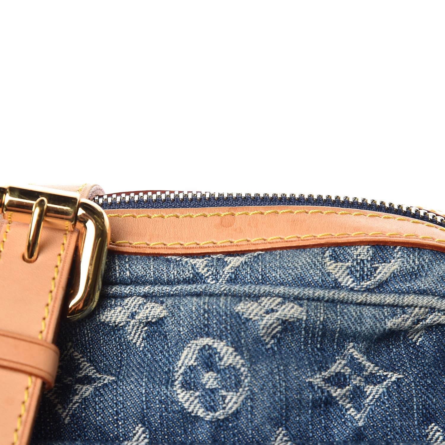 Louis Vuitton Denim Camera Bag Blue 10 of 10