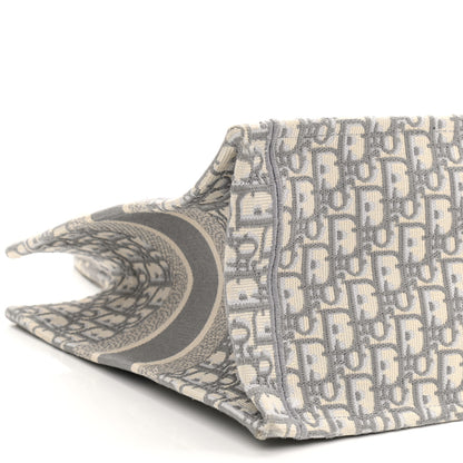 Christian Dior Oblique Medium Book Tote Grey 9 of 12