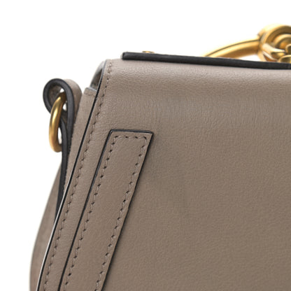 Chloe Calfskin Suede Small Nile Bracelet Bag Motty Grey 13 of 16