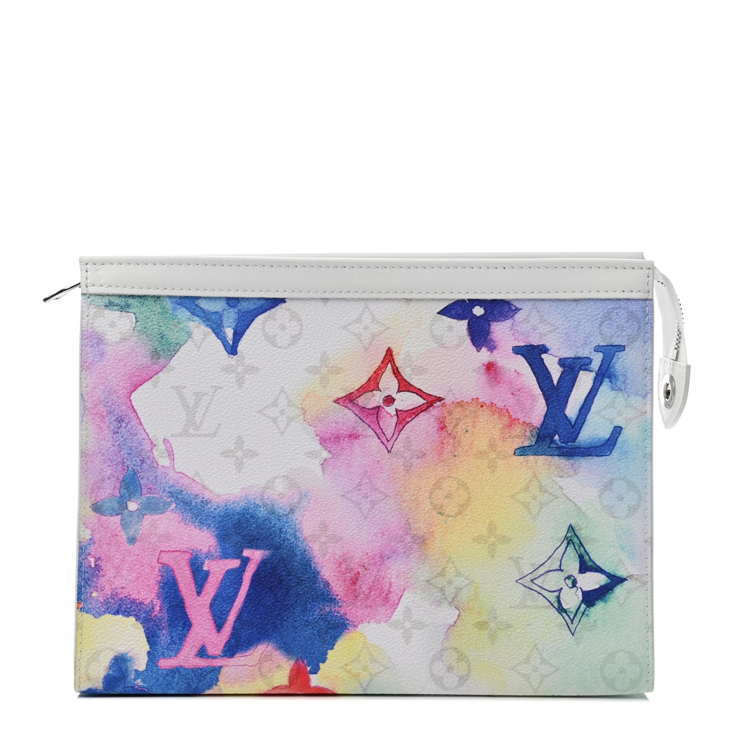 Monogram Watercolor Pochette Voyage MM Multicolor