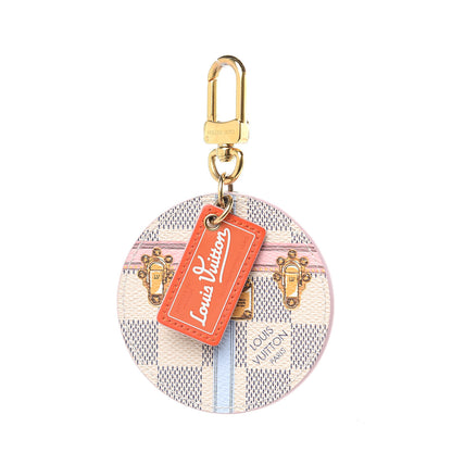 Louis Vuitton Damier Azur Summer Trunks Bag Charm Key Holder 1 of 4