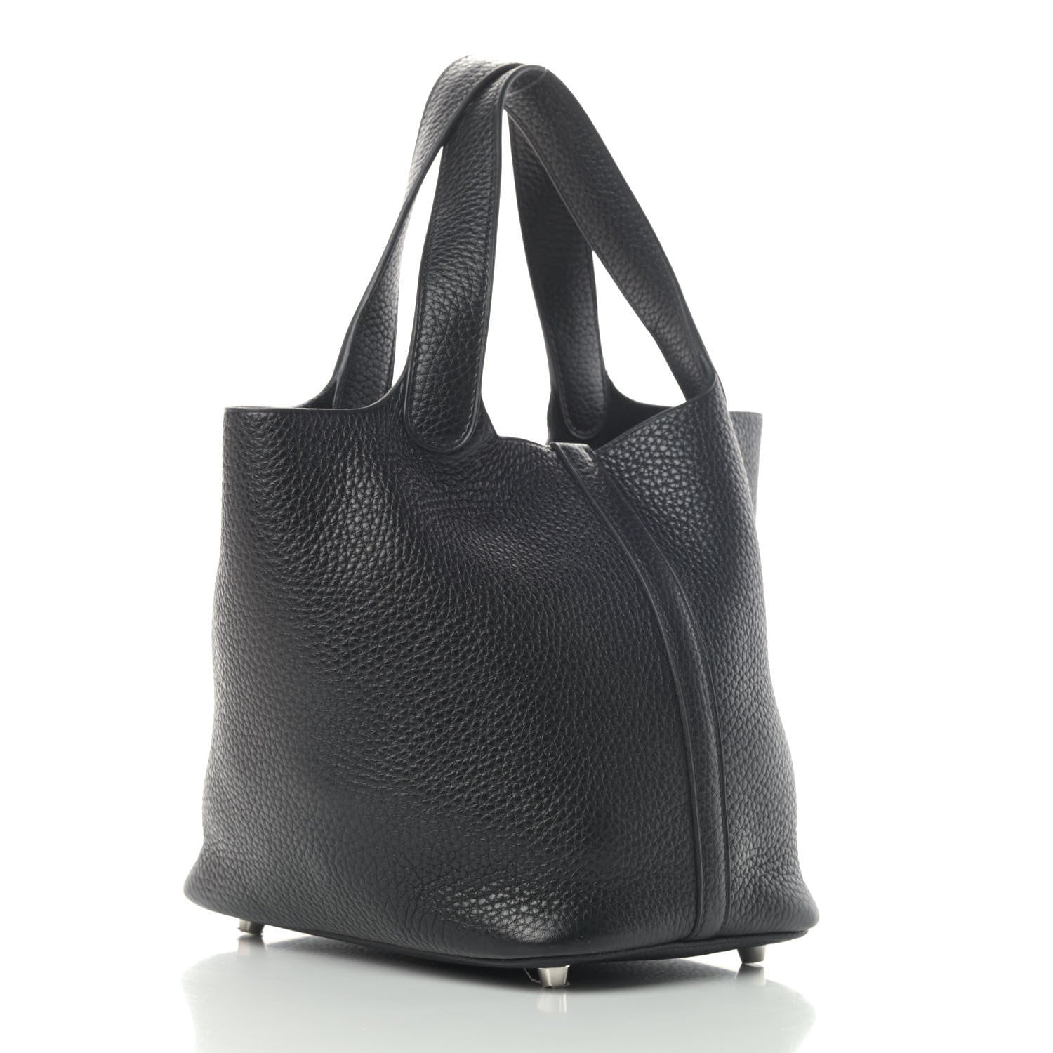 Hermes Taurillon Clemence Picotin Lock 18 PM Black 2 of 4