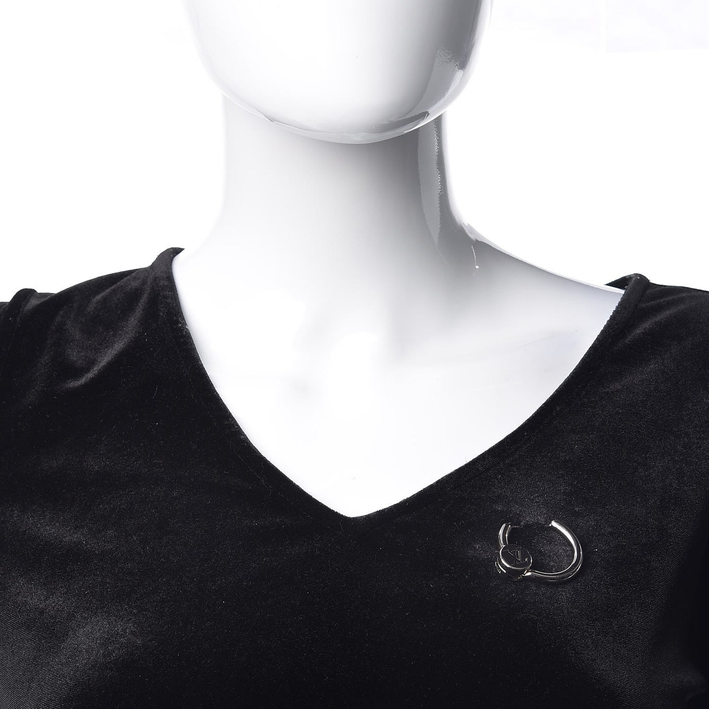 Heartbeat Pin Brooch Silver