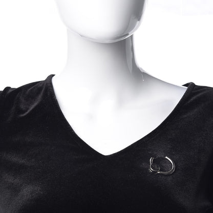 Louis Vuitton Heartbeat Pin Brooch Silver 2 of 5