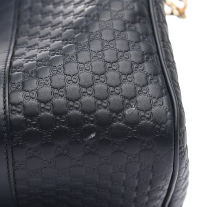 Gucci Microguccissima Medium Boston Navy 9 of 15