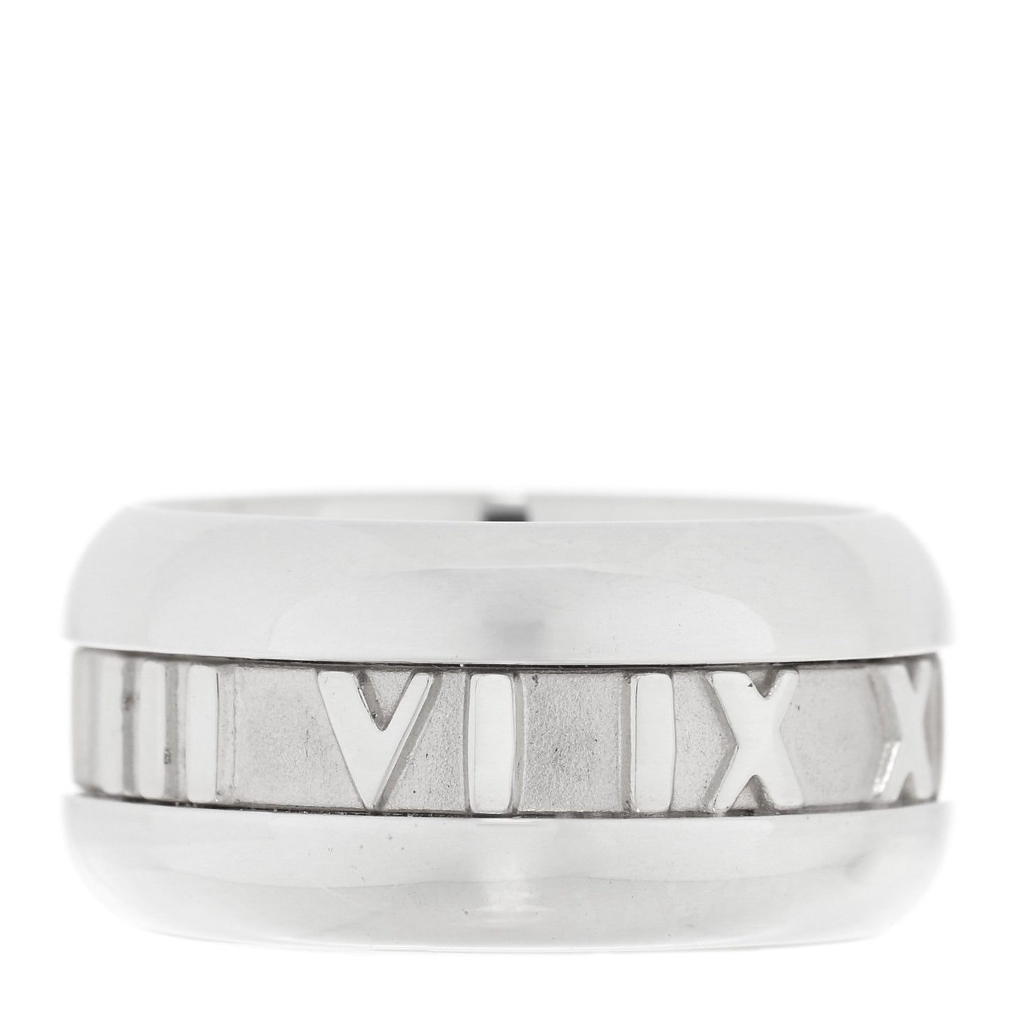 Sterling Silver Atlas Band Ring 49 4.75