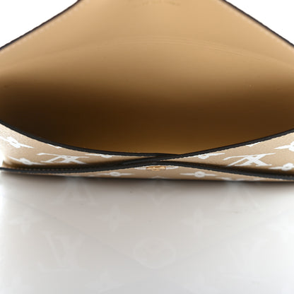 Louis Vuitton Monogram Giant Medium Kirigami Pochette Insert Beige 5 of 7
