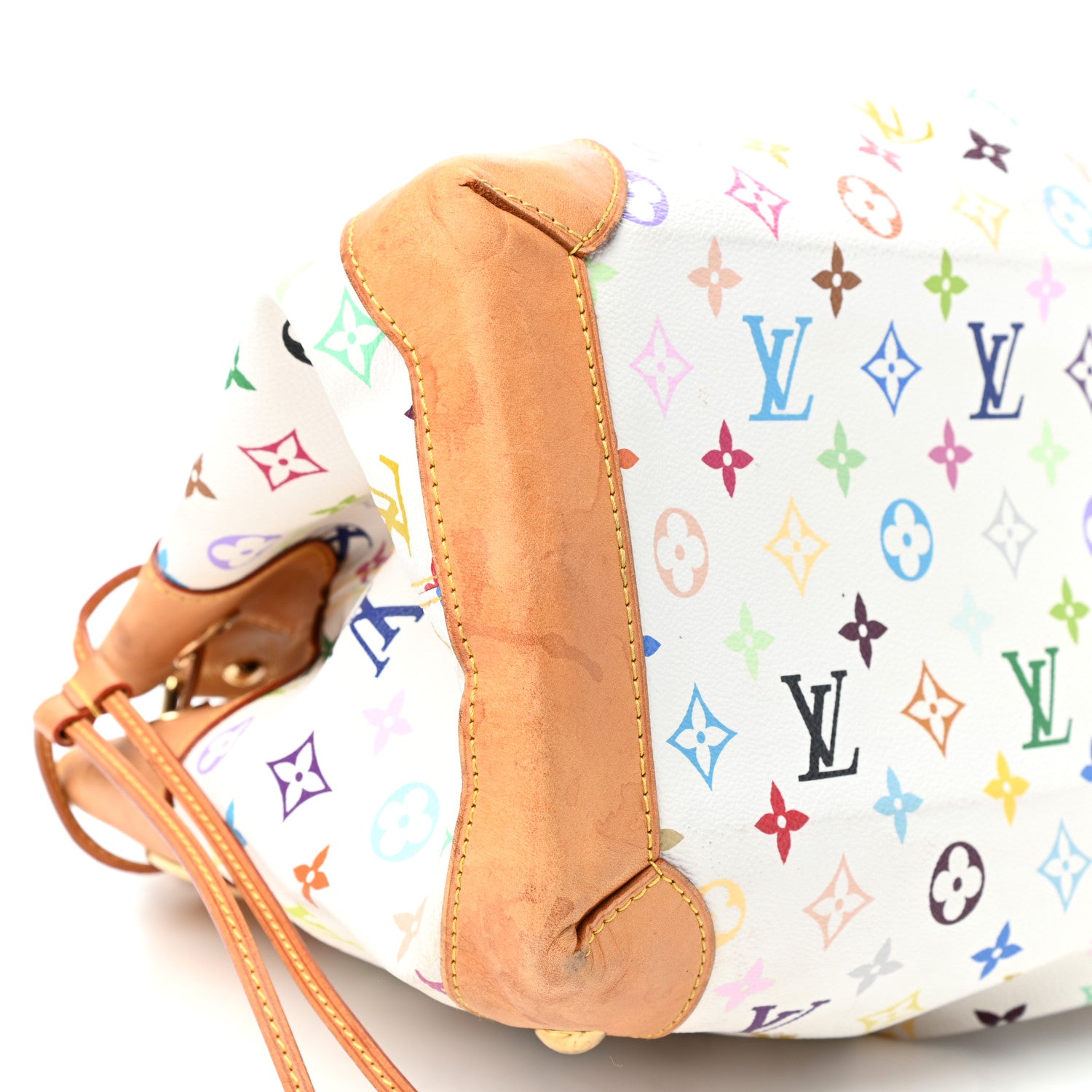 Louis Vuitton Monogram Multicolor Ursula White 7 of 10