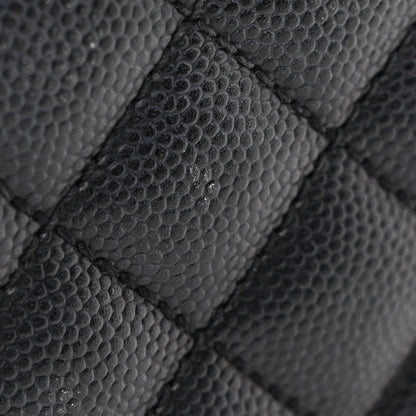 Saint Laurent Grain De Poudre Textured Mixed Matelasse Triquilt Medium Monogram Satchel Black 12 of 13