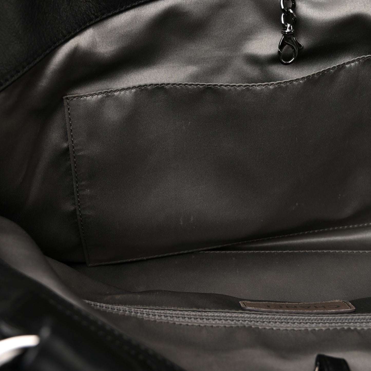 Lambskin East West Soho Shopper Black