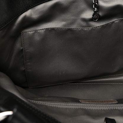 Chanel Lambskin East West Soho Shopper Black 11 of 12
