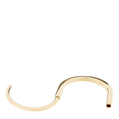 Tiffany 18K Yellow Gold Tiffany Lock Bangle Bracelet 3 of 5