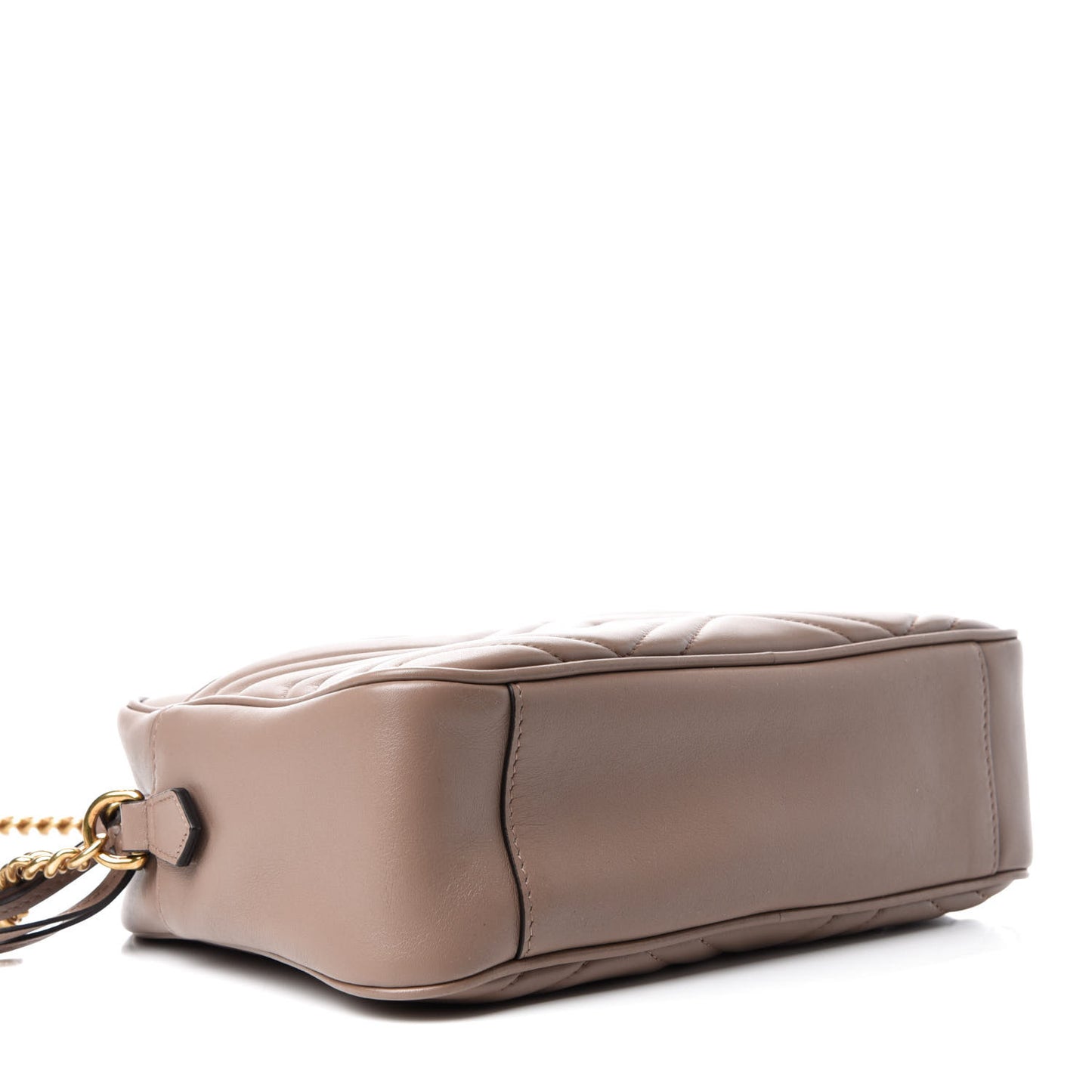 Calfskin Matelasse Medium GG Marmont Chain Shoulder Bag Porcelain Rose