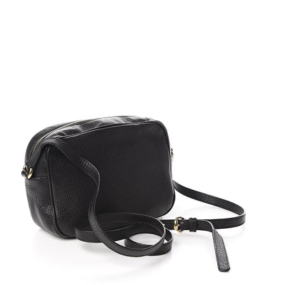 Gucci Pebbled Calfskin Small Soho Disco Bag Black 2 of 11