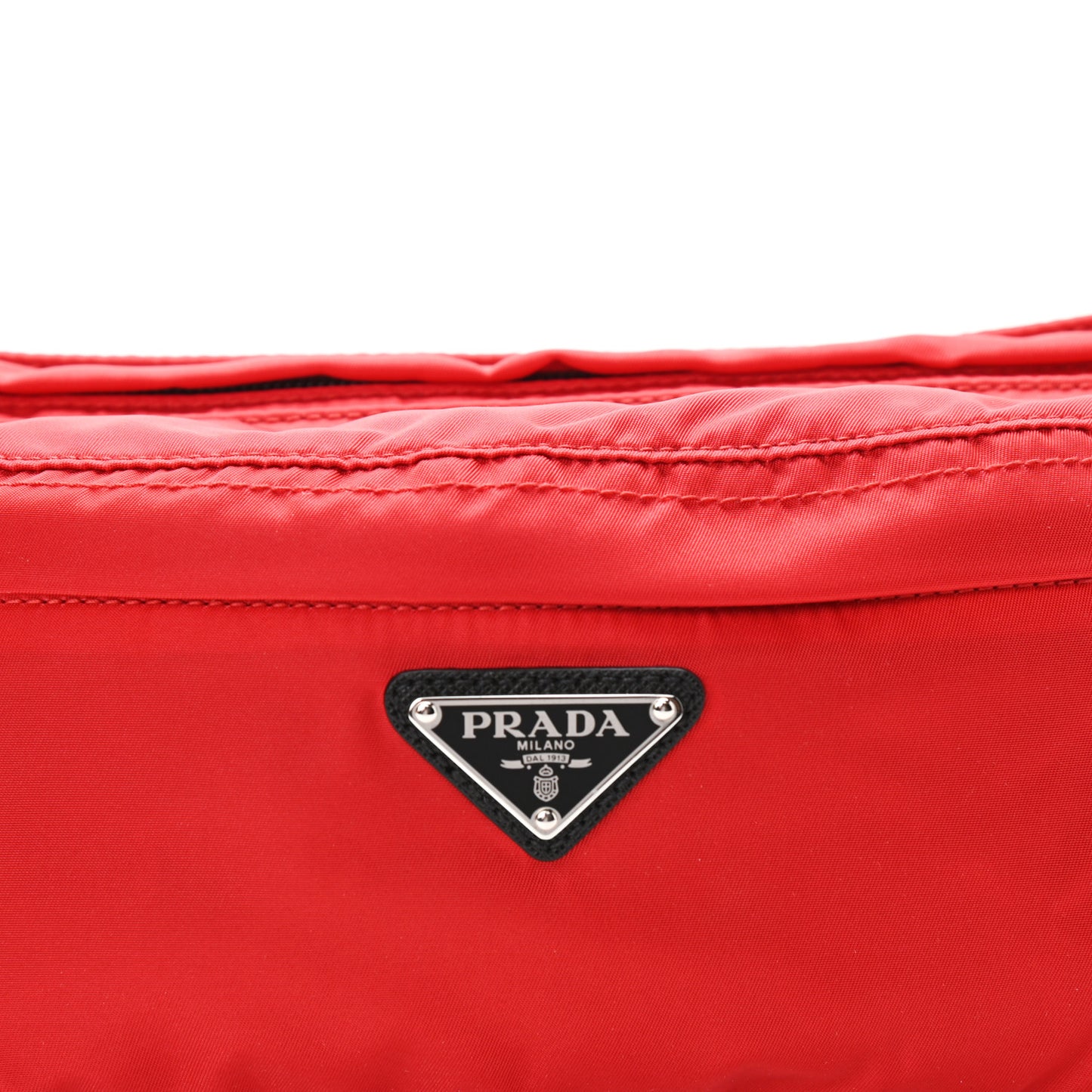 Tessuto Nylon Montagna Belt Bag Red