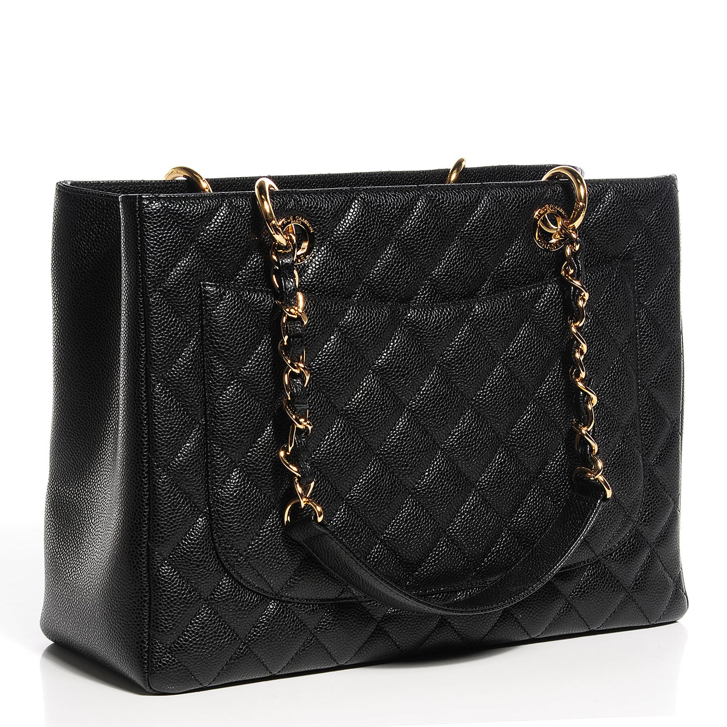 Caviar Grand Shopping Tote GST Black