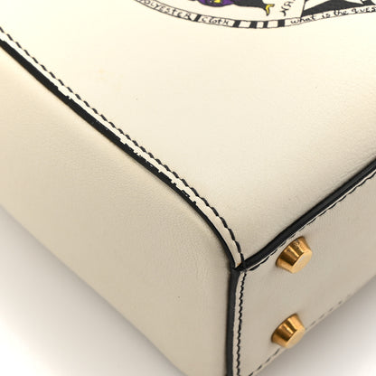 Christian Dior Calfskin Niki De Saint Phalle Heart Mini Supple Lady Dior Off White 12 of 15