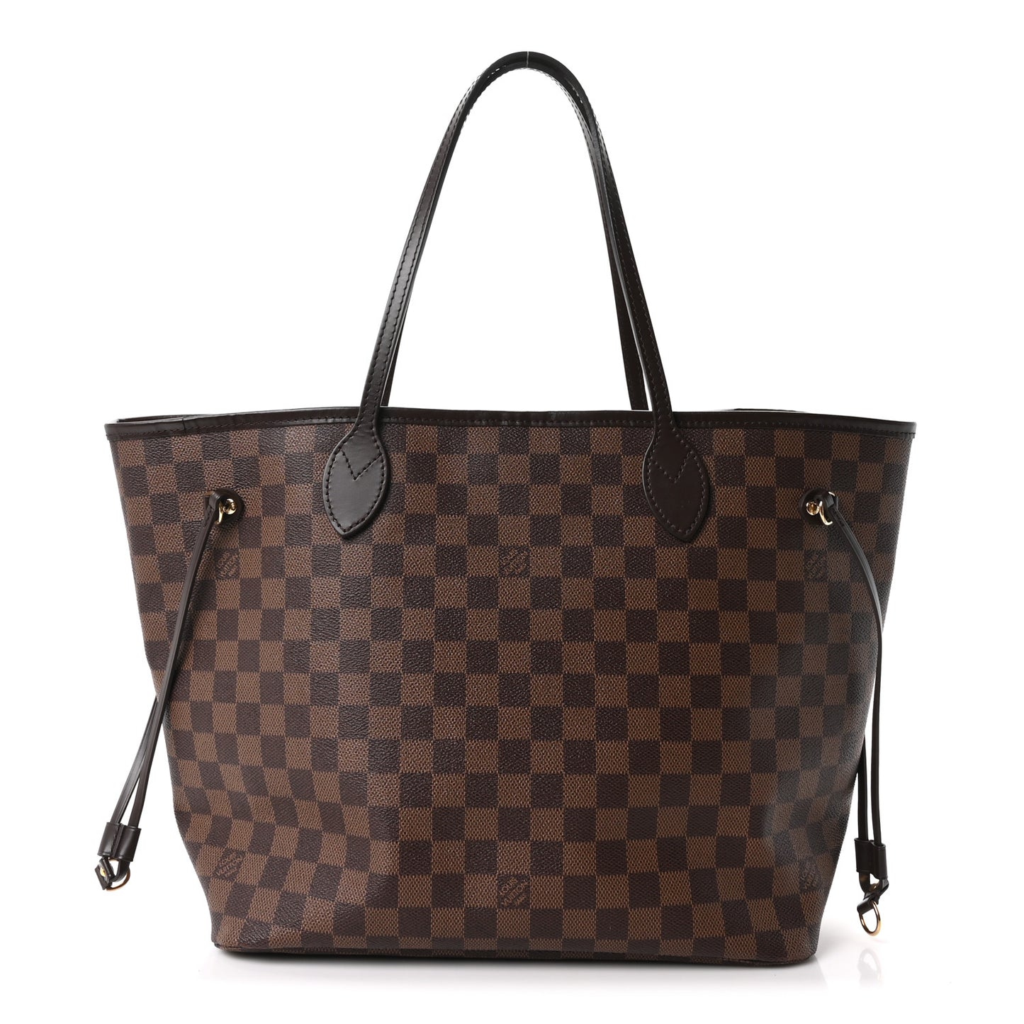 Damier Ebene Neo Neverfull MM Rose Ballerine