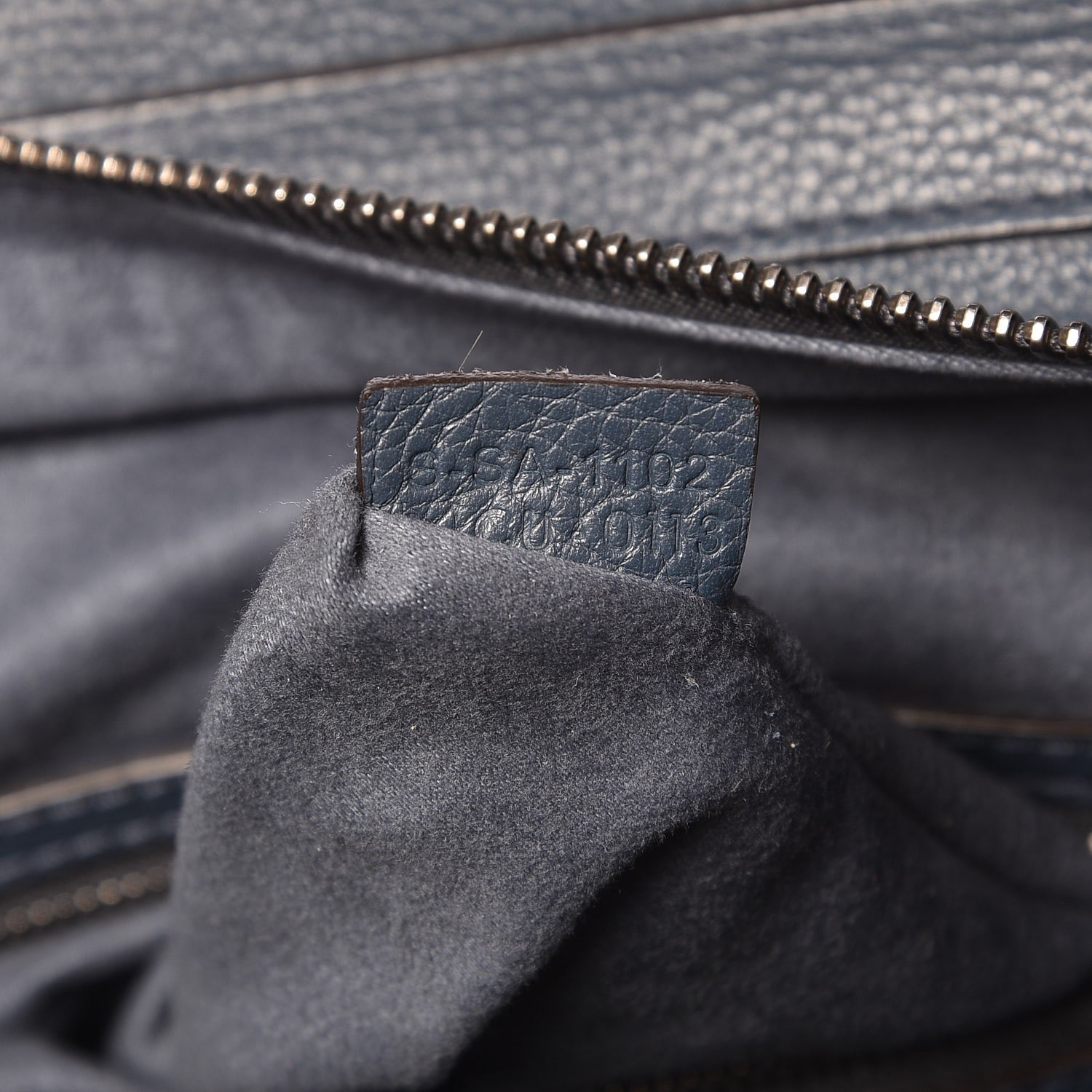 Celine Drummed Calfskin Micro Luggage Orage 7 of 11