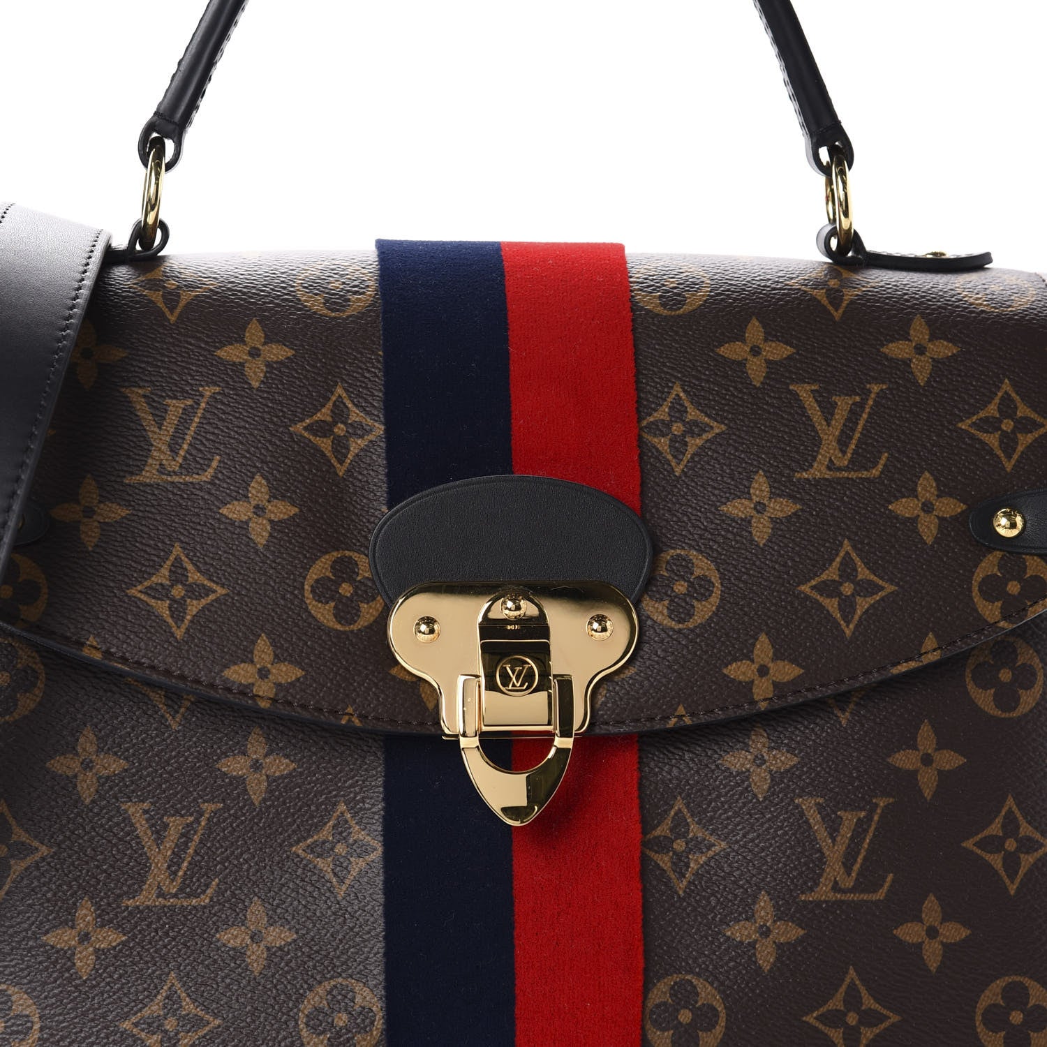 Louis Vuitton Monogram Georges MM Marine Cherry 8 of 8
