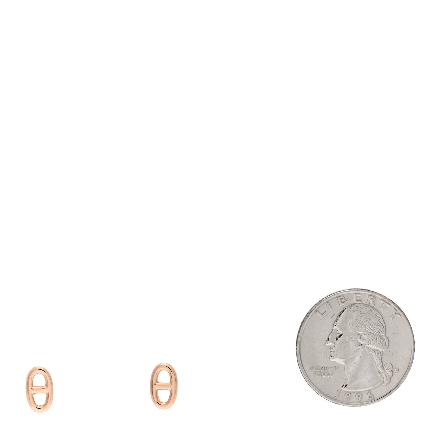 18K Rose Gold TPM Farandole Stud Earrings