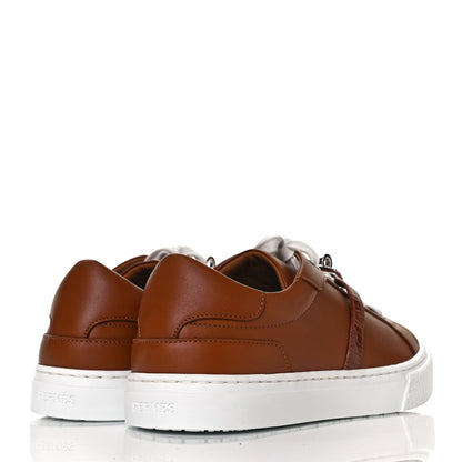 Hermes Calfskin Alligator Day Sneakers 36 Naturel 5 of 8