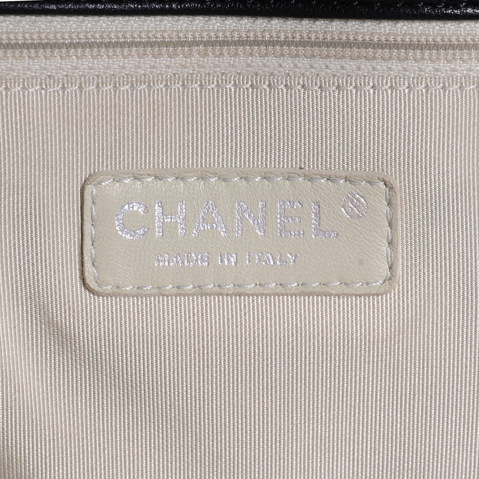 Chanel Washed Lambskin Chain Around Maxi Flap Bag Black 6 of 7