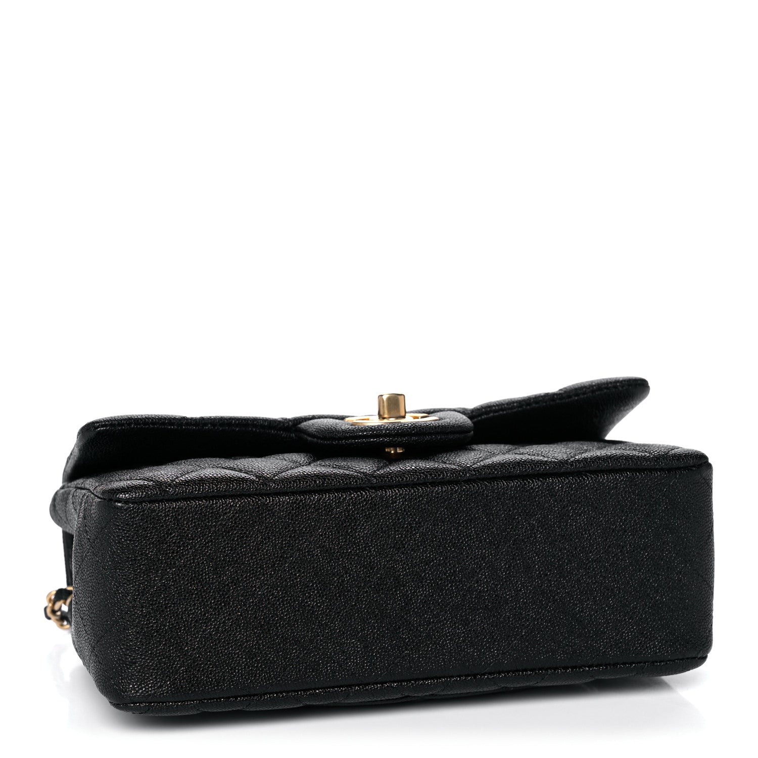 Chanel Caviar Quilted Mini Top Handle Rectangular Flap Black 4 of 11