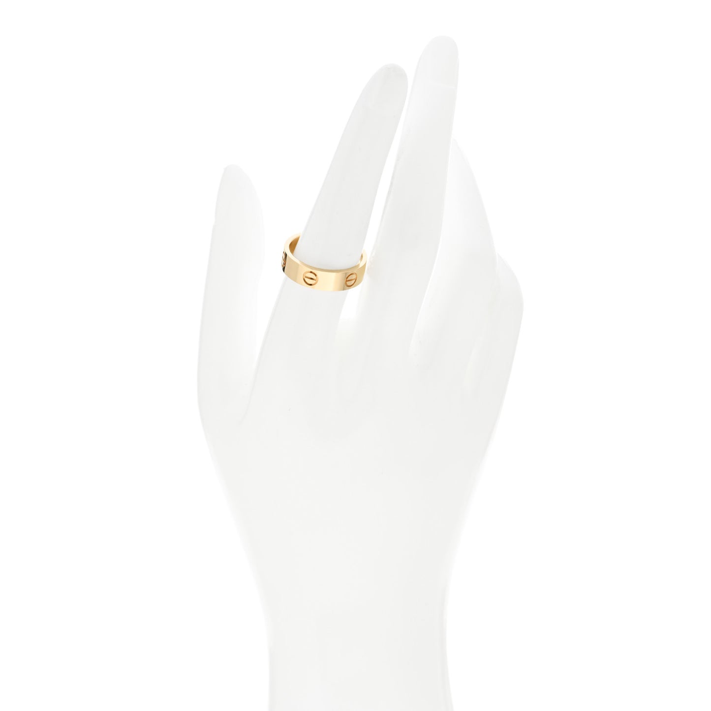18K Yellow Gold 5.5mm LOVE Ring 57 8