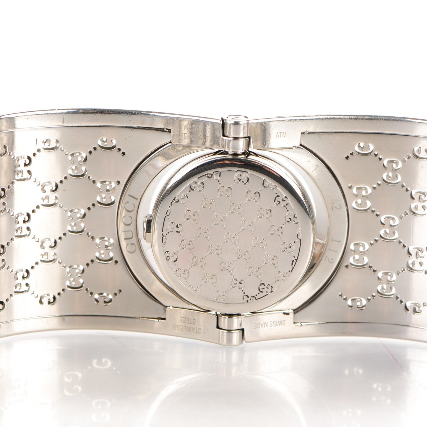Stainless Steel Mother of Pearl 33mm Twirl Quartz Watch