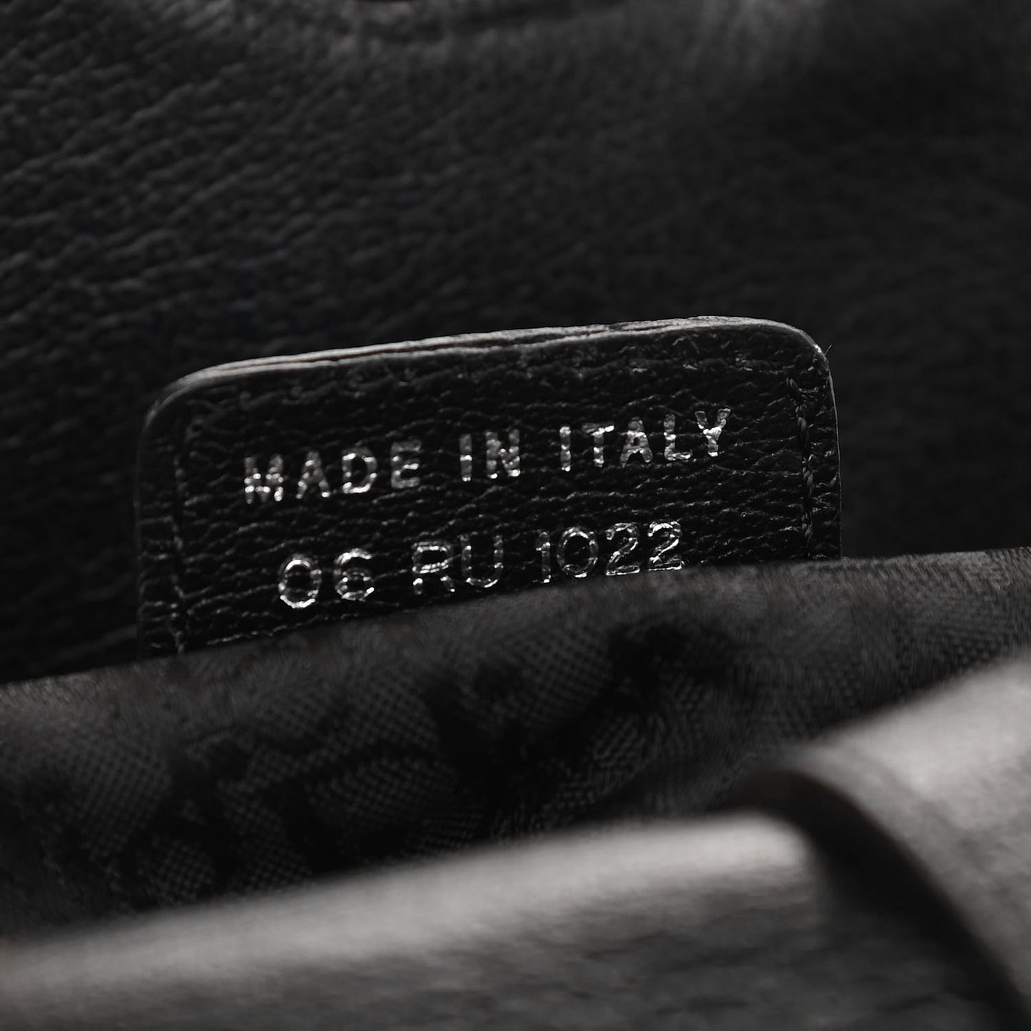 Calfskin Saddle Bag Black