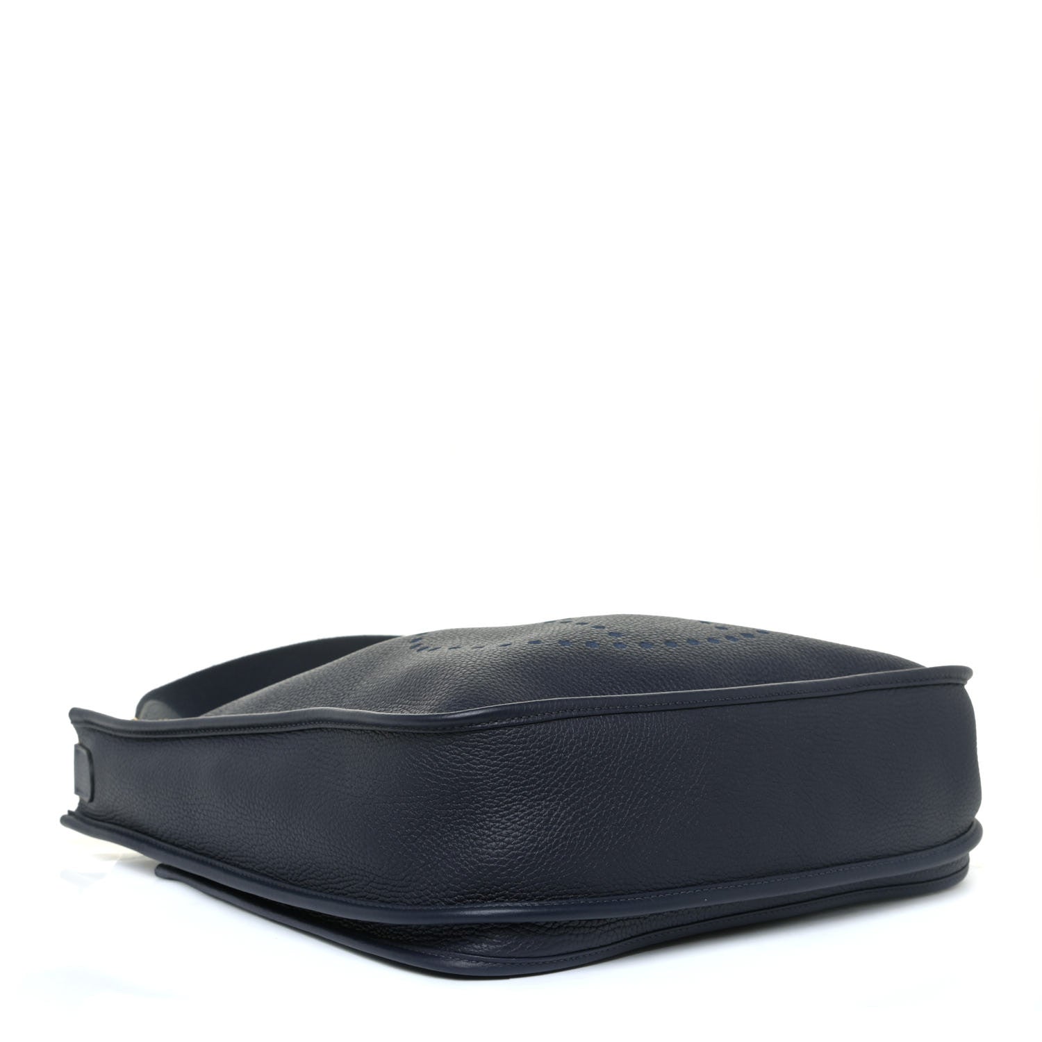 Hermes Taurillon Clemence Evelyne III PM Bleu Nuit 4 of 10