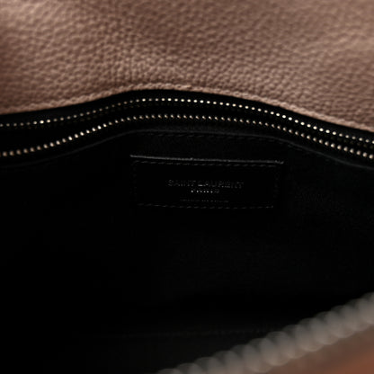 Saint Laurent Grained Calfskin Baby Sac De Jour Souple Marble Pink 6 of 9
