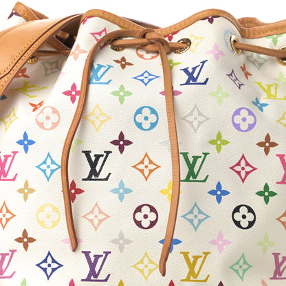 Louis Vuitton Monogram Multicolor Petit Noe White 8 of 14