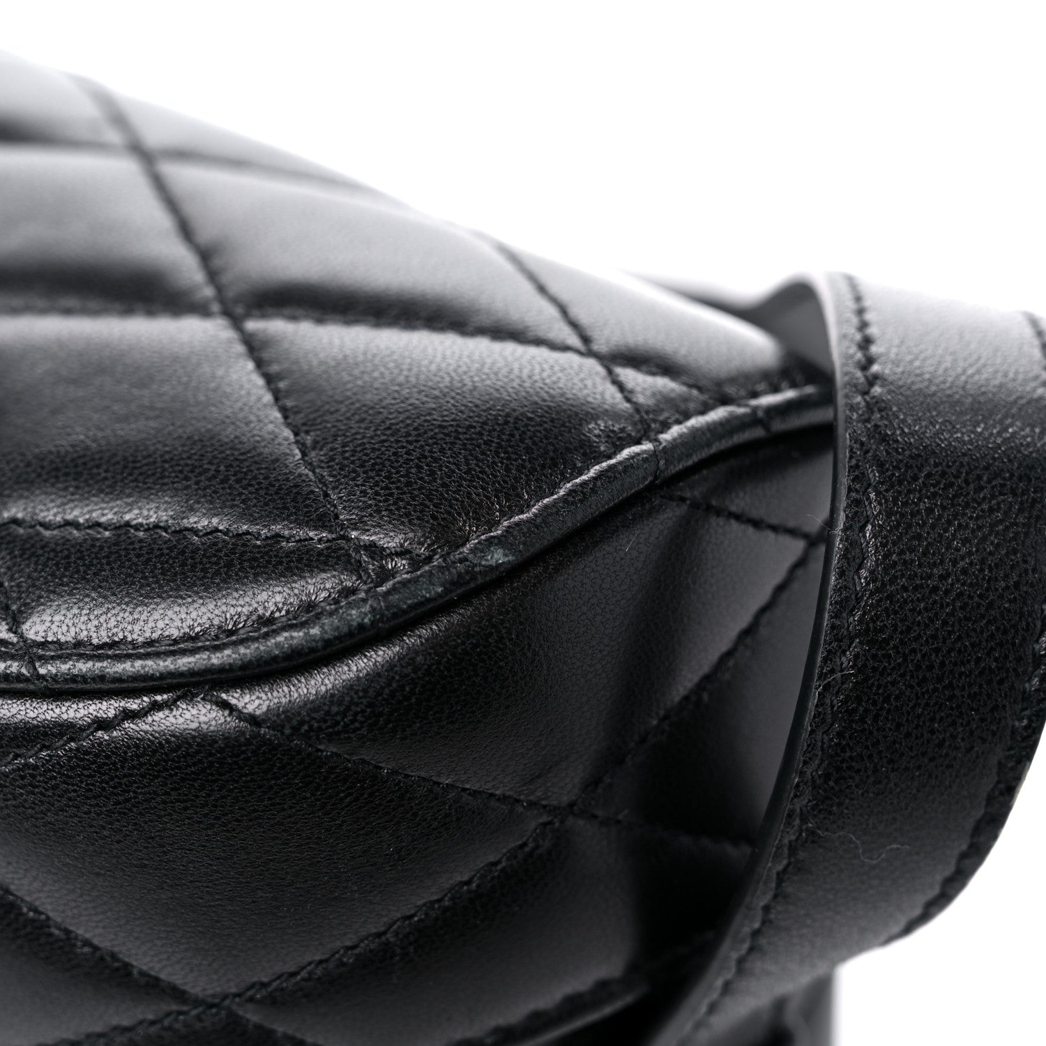 Saint Laurent Lambskin Quilted Monogram June Box Bag Black 10 of 12