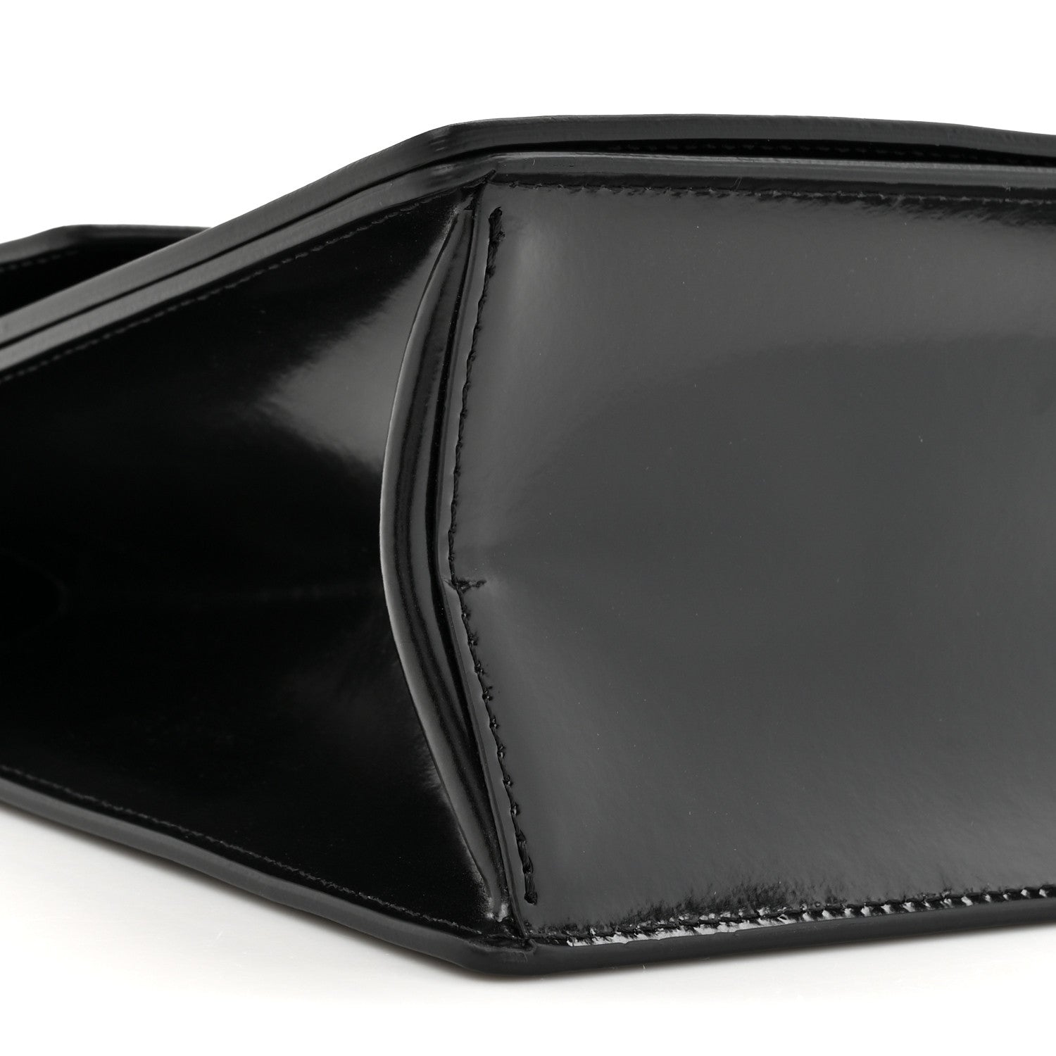 Off-White Calfskin Jitney 2.8 Not For Sale Top Handle Bag Black White 10 of 10