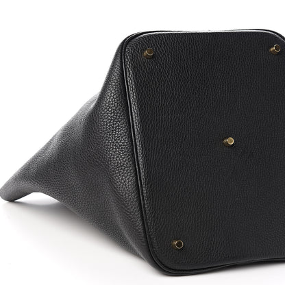 Hermes Taurillon Clemence Picotin Lock 26 GM Black 7 of 11